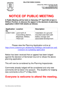 Public Meeting Notice 27th April 2024 1